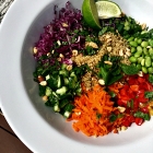 Thai veggie quinoa salad