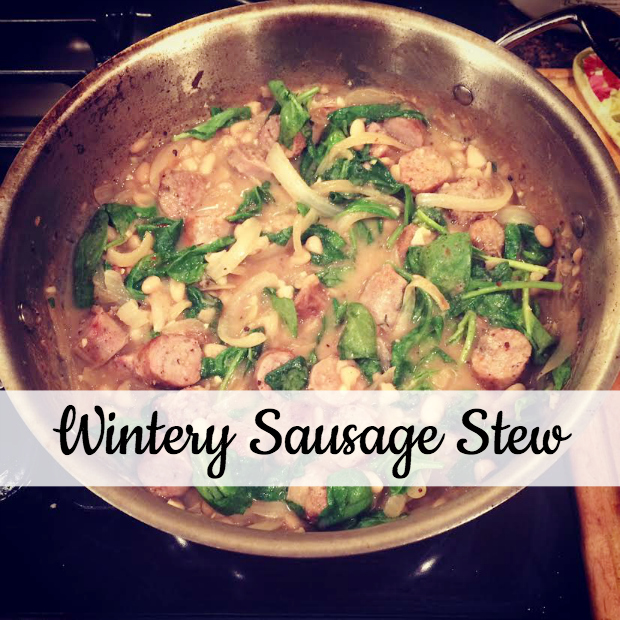 wintery sausage stew