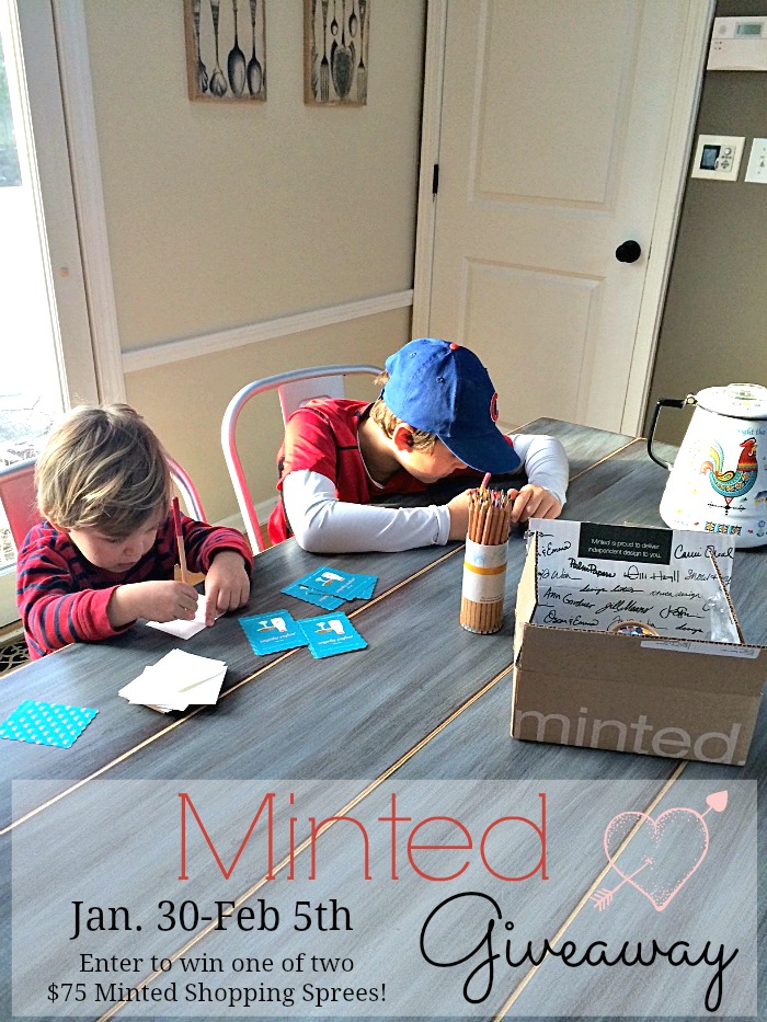 Minted Valentine's Day Giveaway