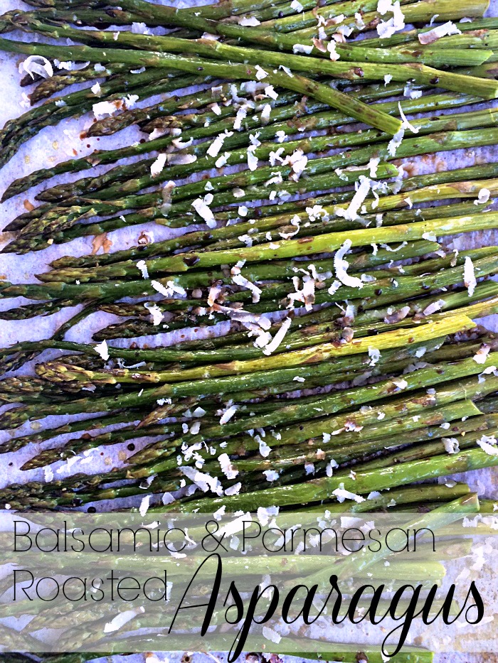 Balsamic & Parmesan Roasted Asparagus