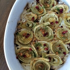 Roasted holiday fennel.