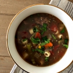 The best beef vegetable soup