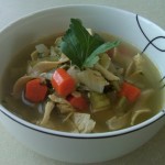 ‘Cure A Flu’ Chicken Noodle Soup