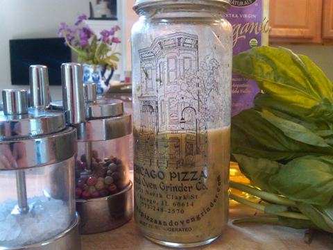 happiness in a jar vinaigrette