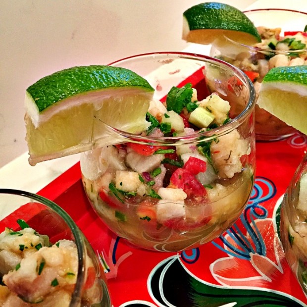 Fresh Ceviche - Fish Marinated in Lime Juice | Tropical Recipe