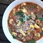Italian sausage and vegetable soup
