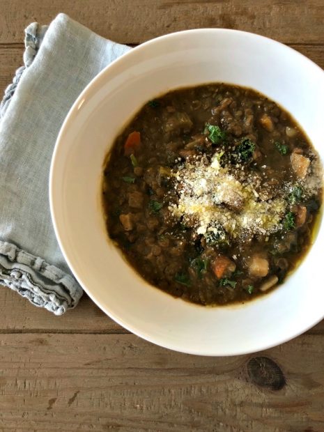 Slow cooker detox lentil soup - A Life From Scratch.