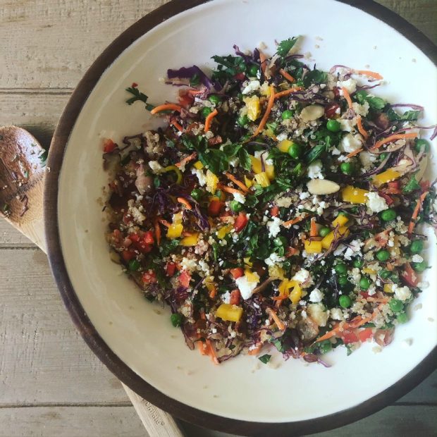 Rainbow Quinoa Salad - A Life From Scratch.